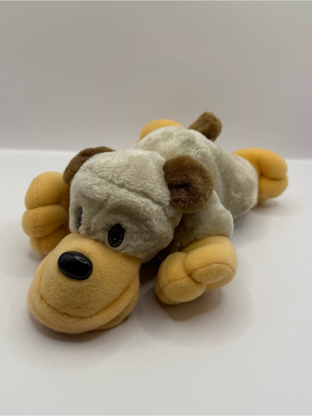 Vintage Playskool Lil Pooch Spike Stuffed Dog Plush Animal
